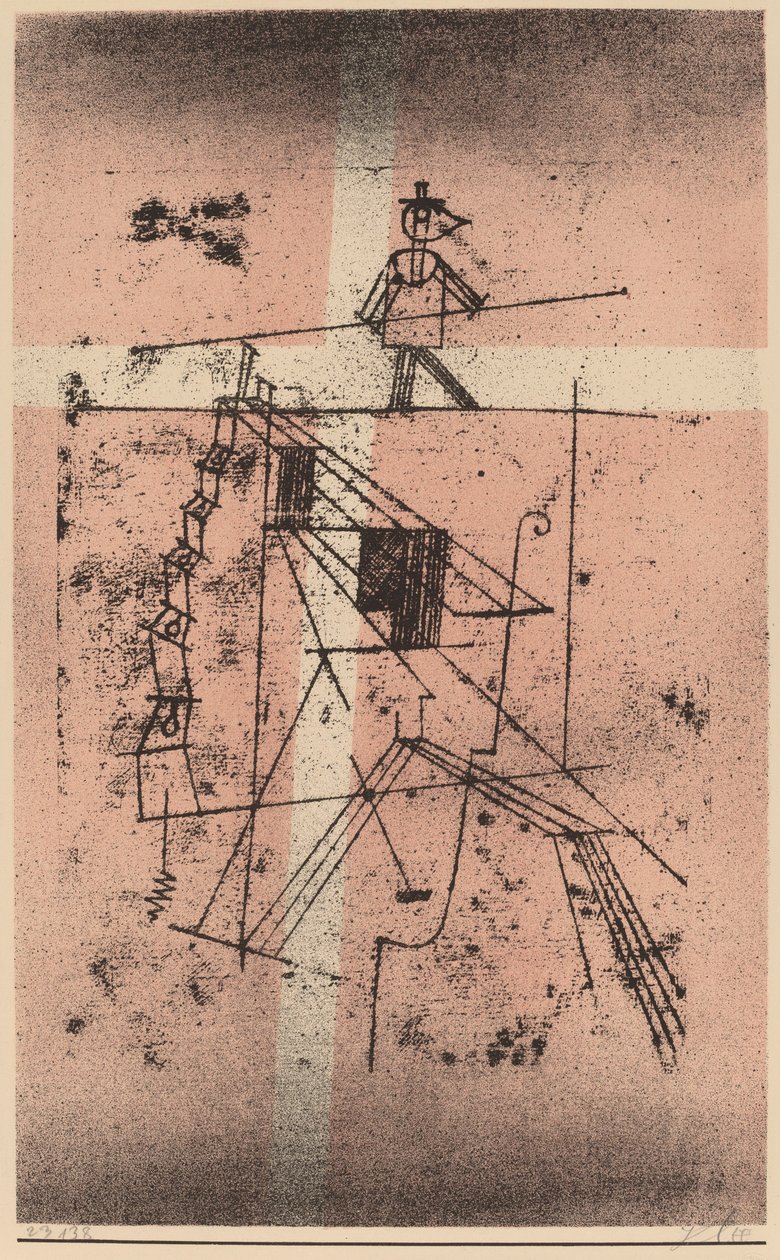 Sıkı İp Yürüteç (Seiltänzer) by Paul Klee