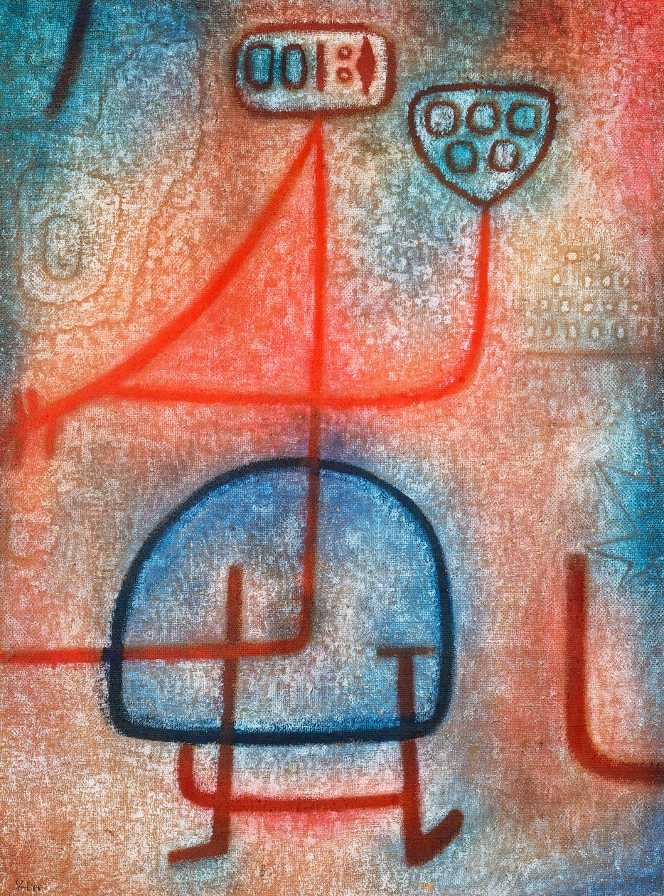 Güzel bahçıvan (tuval üzerine yağlıboya) by Paul Klee