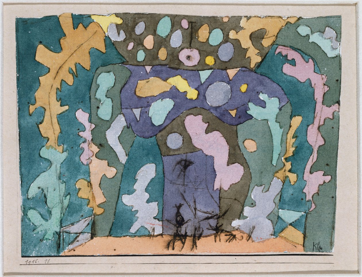 Tiyatro by Paul Klee