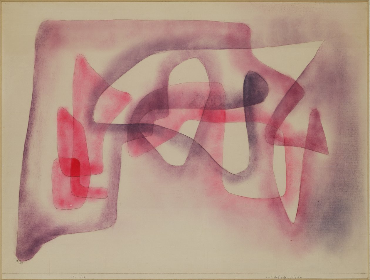 Üç konu, polifonik by Paul Klee