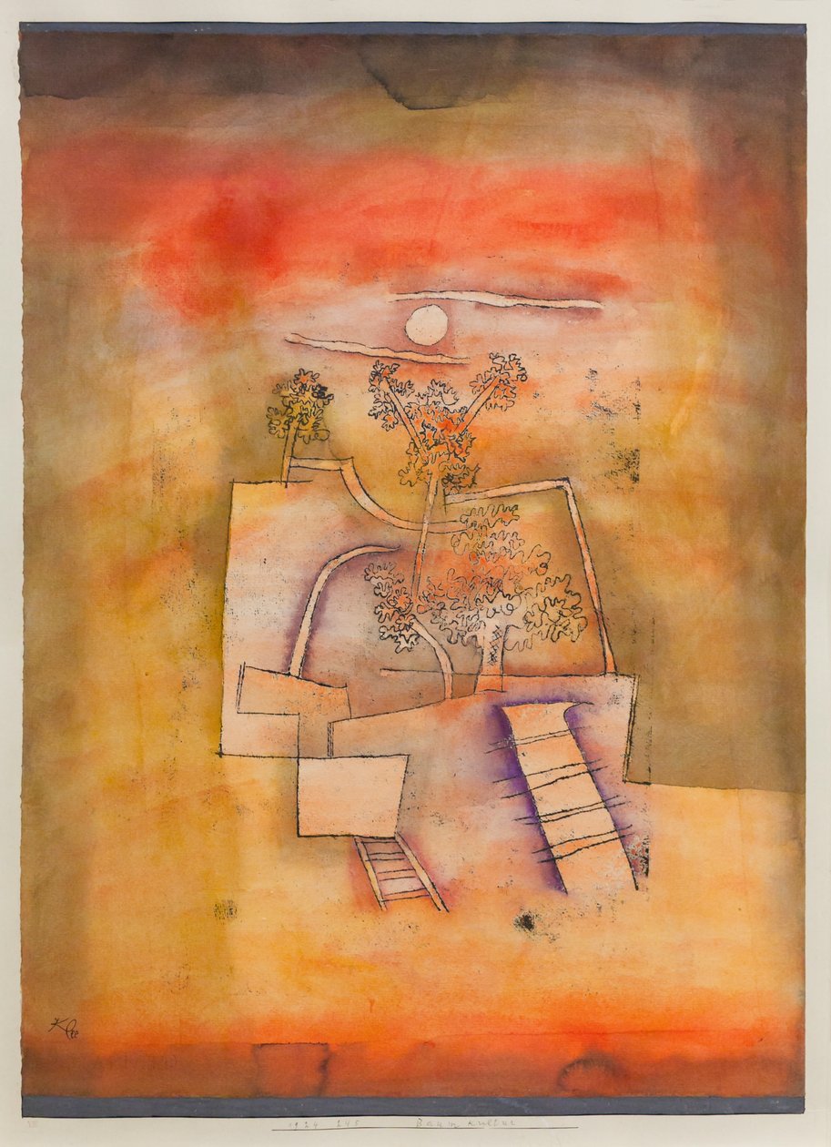 ağaç kültürü by Paul Klee