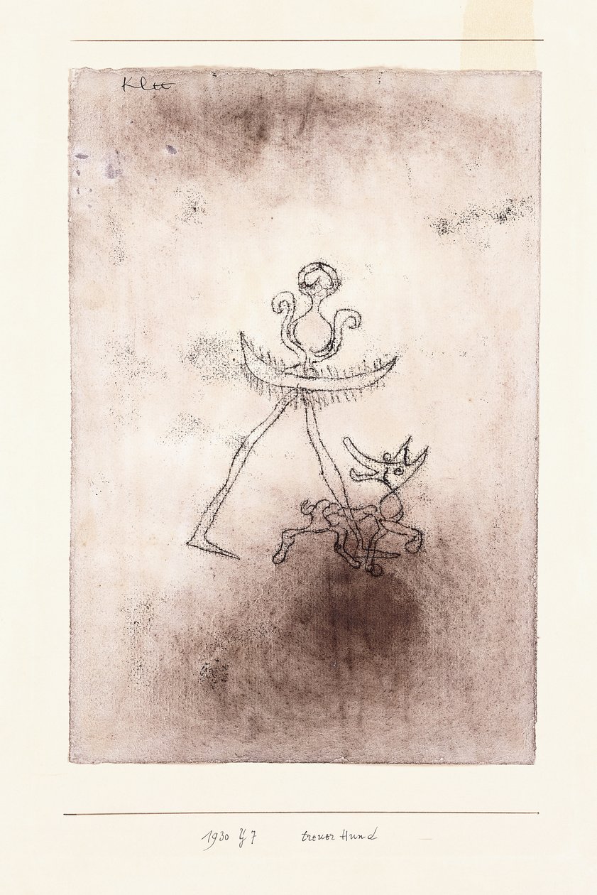sadık köpek by Paul Klee