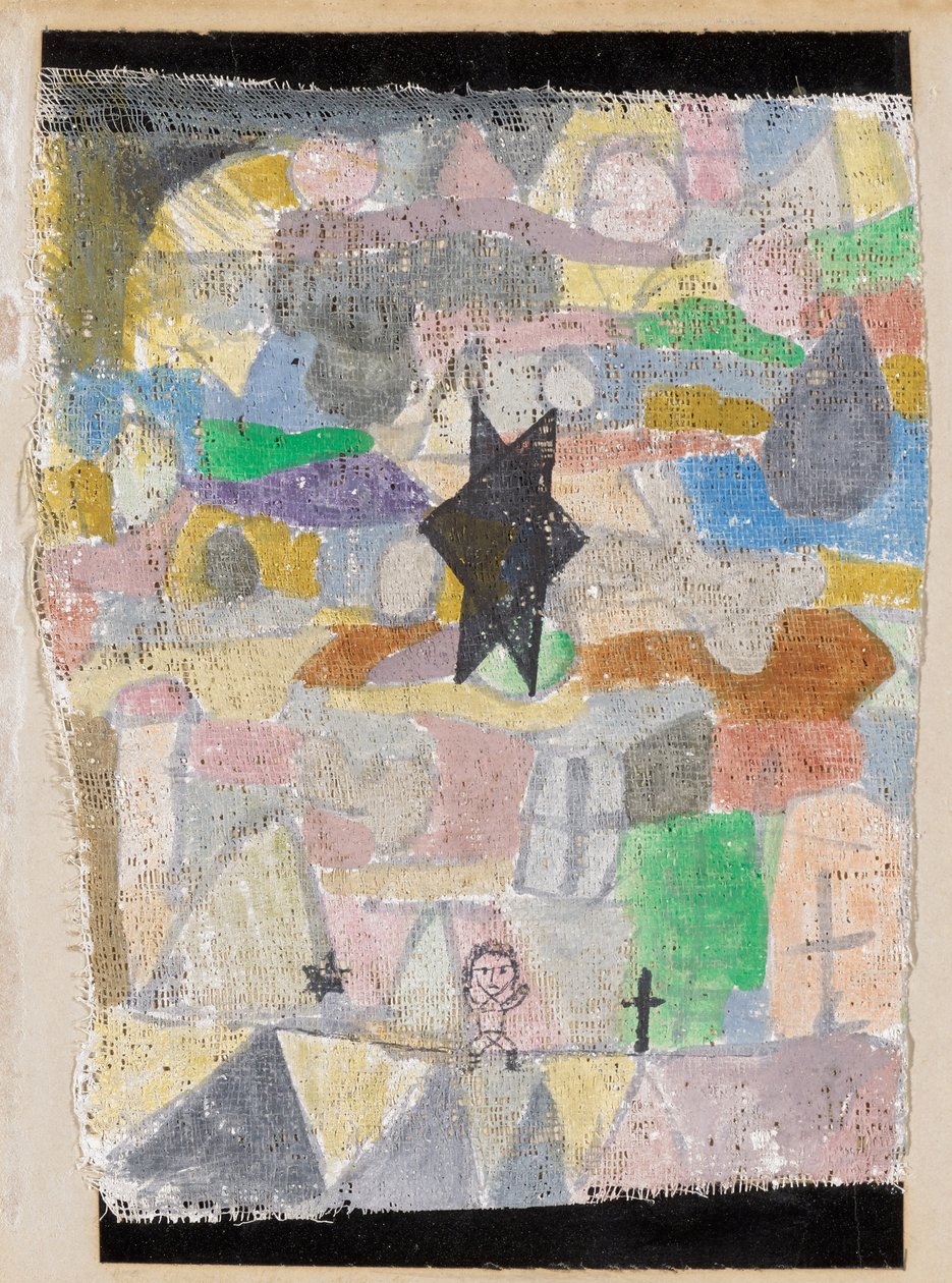 Bir Kara Yıldızın Altında, 1918. by Paul Klee