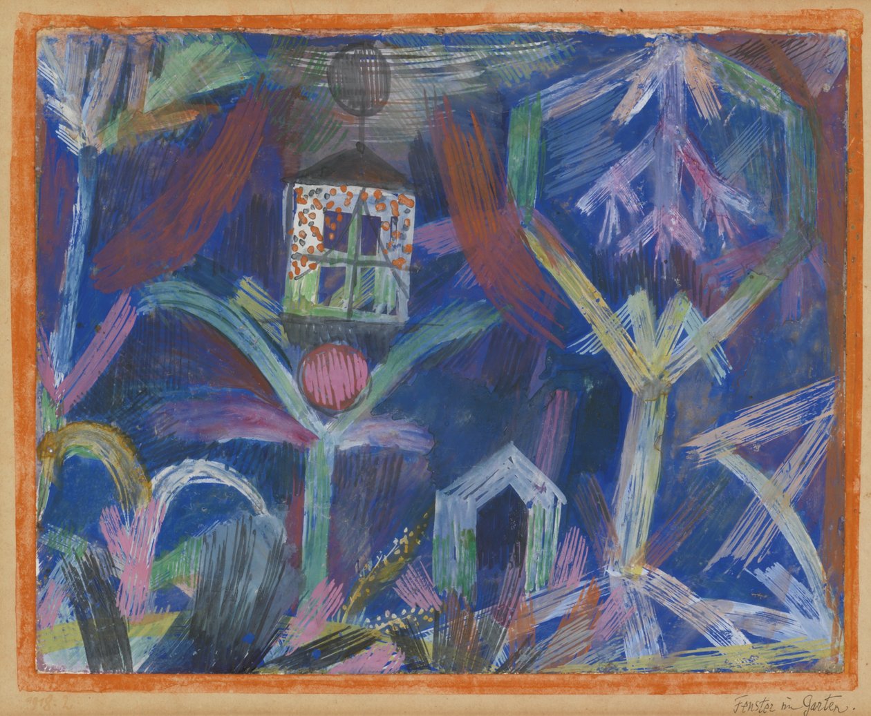 Bahçedeki Pencere. by Paul Klee