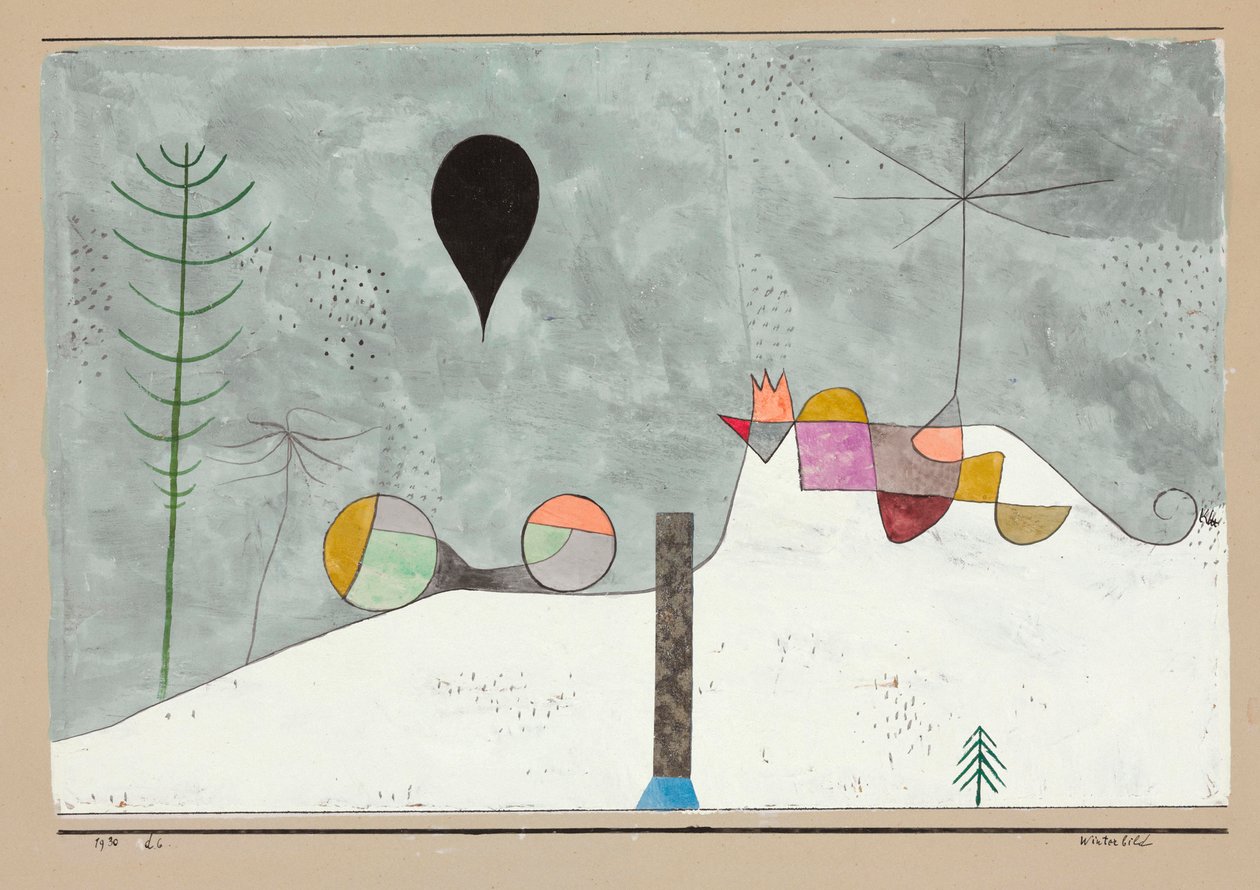 Kış Resmi by Paul Klee