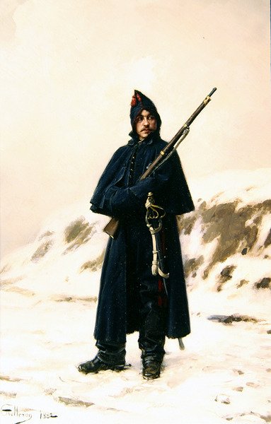 Kardaki Asker by Paul Louis Narcisse Grolleron