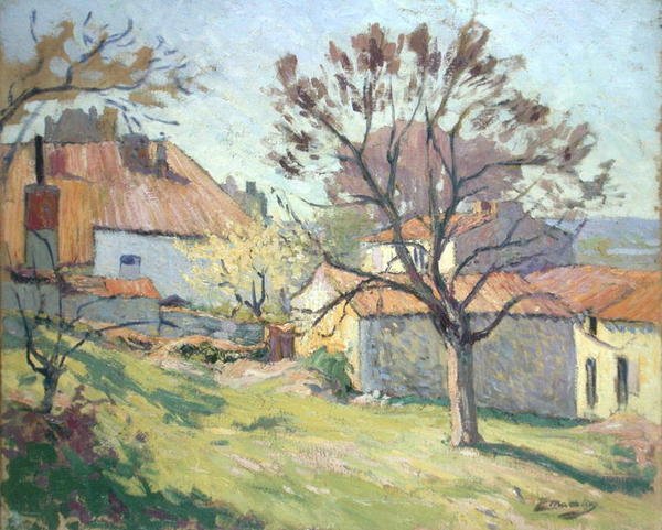 Bahar Işığı, Saintonge (tuval üzerine yağlı boya) by Paul Madeline