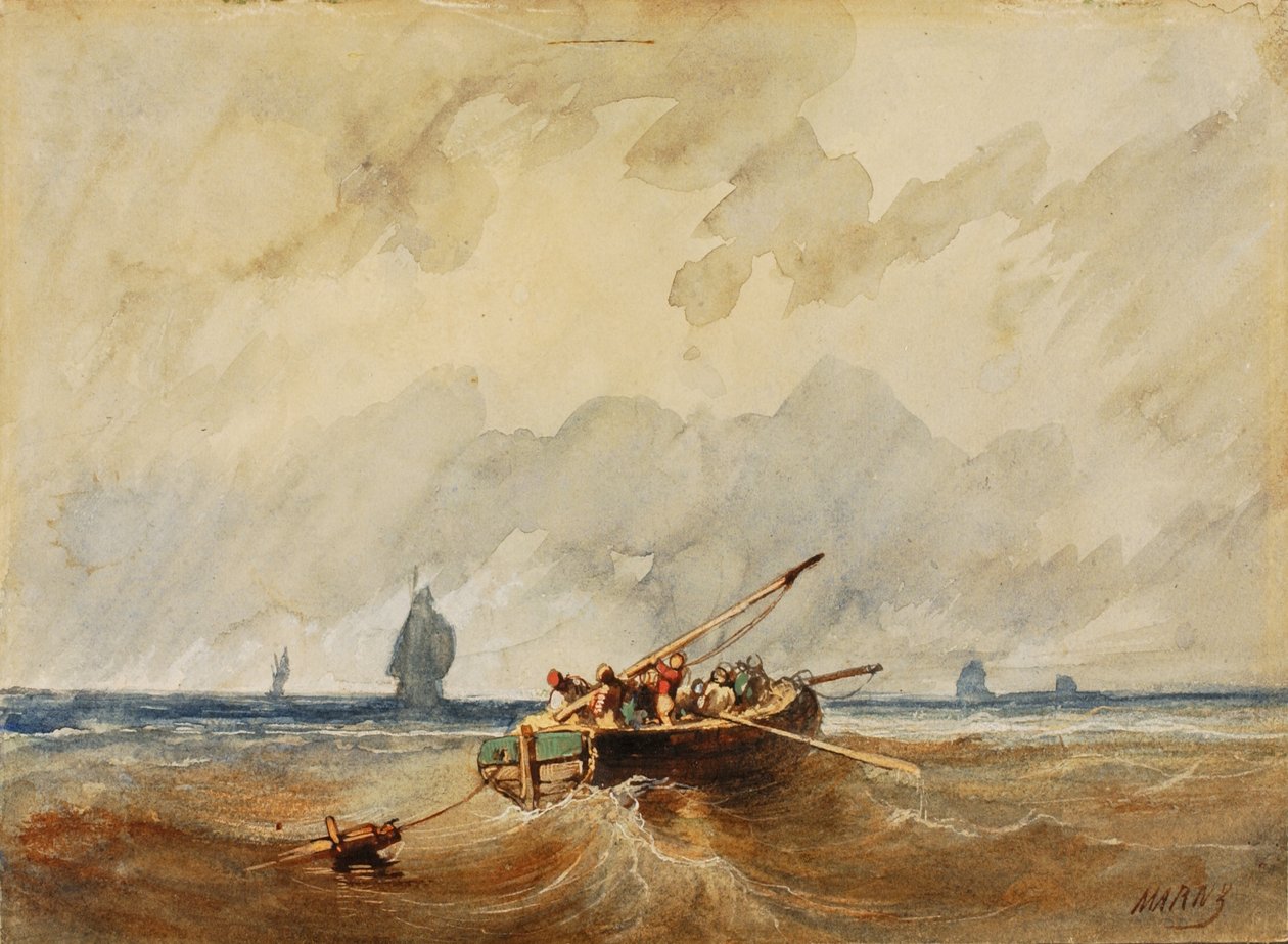 Deniz Manzarası, ca. 1878. by Paul Marny