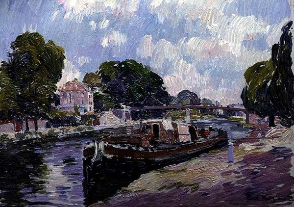 Kanal Teknesi, Bougival (gemide petrol) by Paul Mathieu