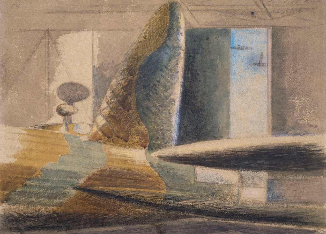 Bombacı İni, Yumurta ve Finn by Paul Nash