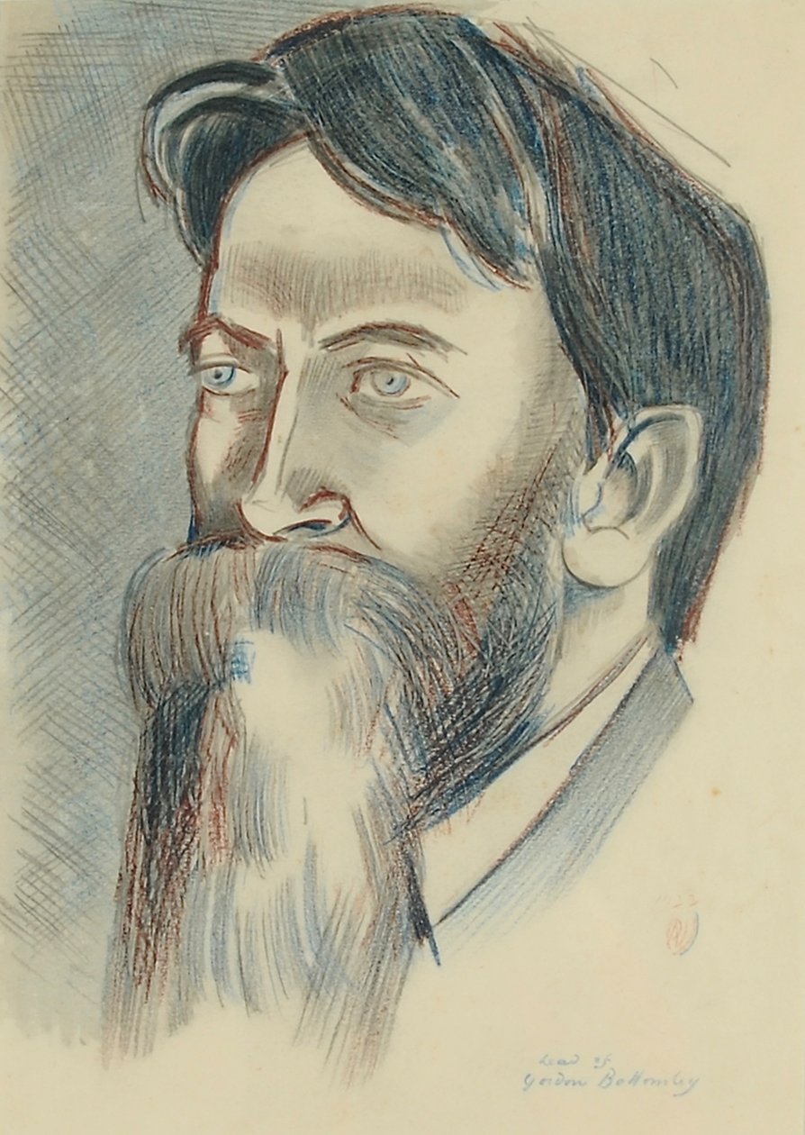 Gordon Bottomley Başkanı by Paul Nash
