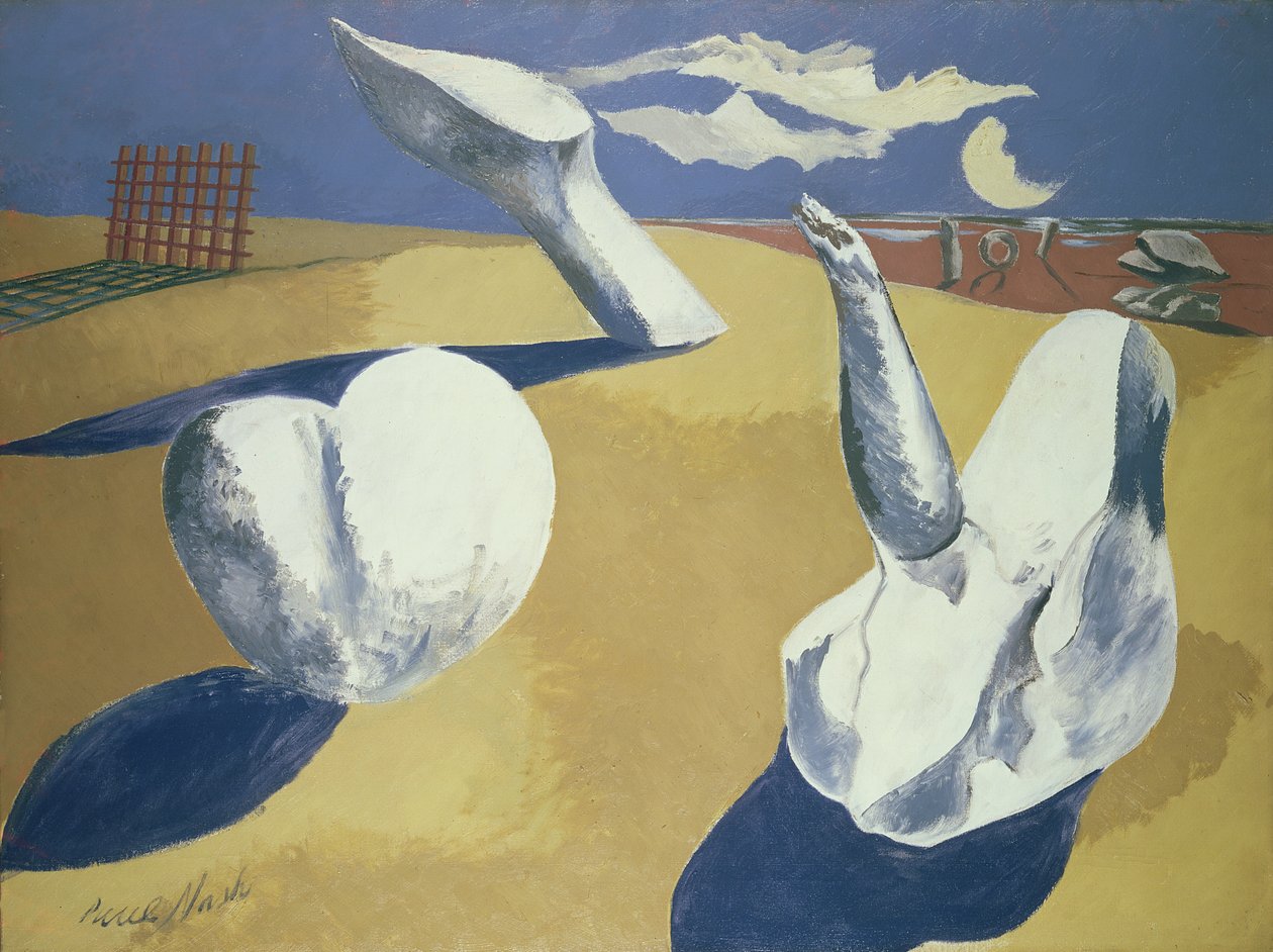Gece Manzarası by Paul Nash