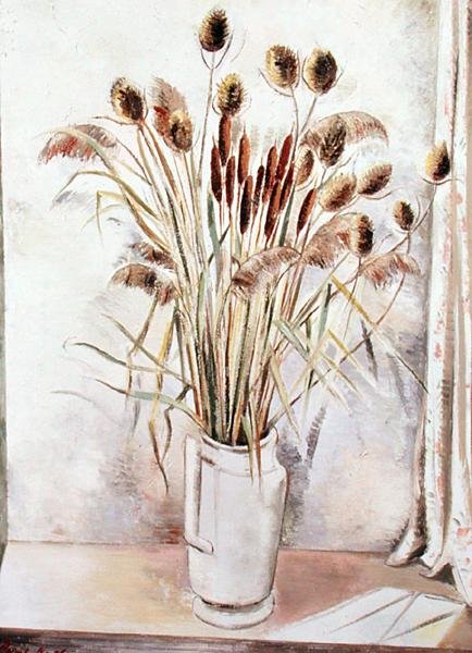 Bullrushes by Paul Nash