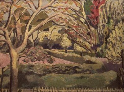 Beyaz Yapraklı Bahçeler by Paul Nash