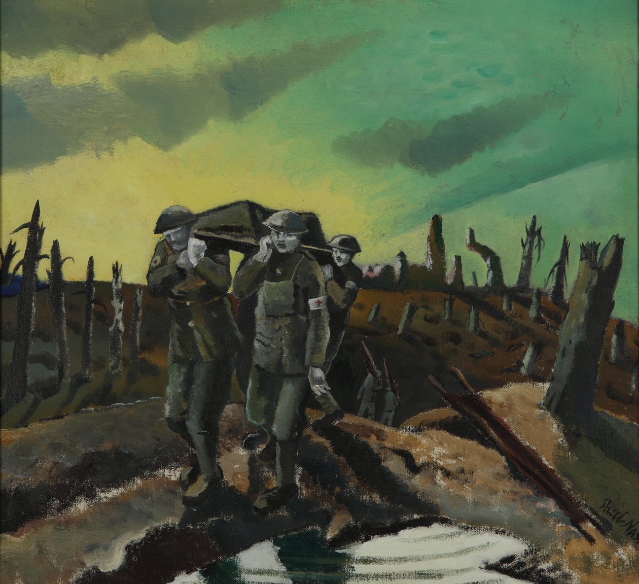 Yaralı by Paul Nash