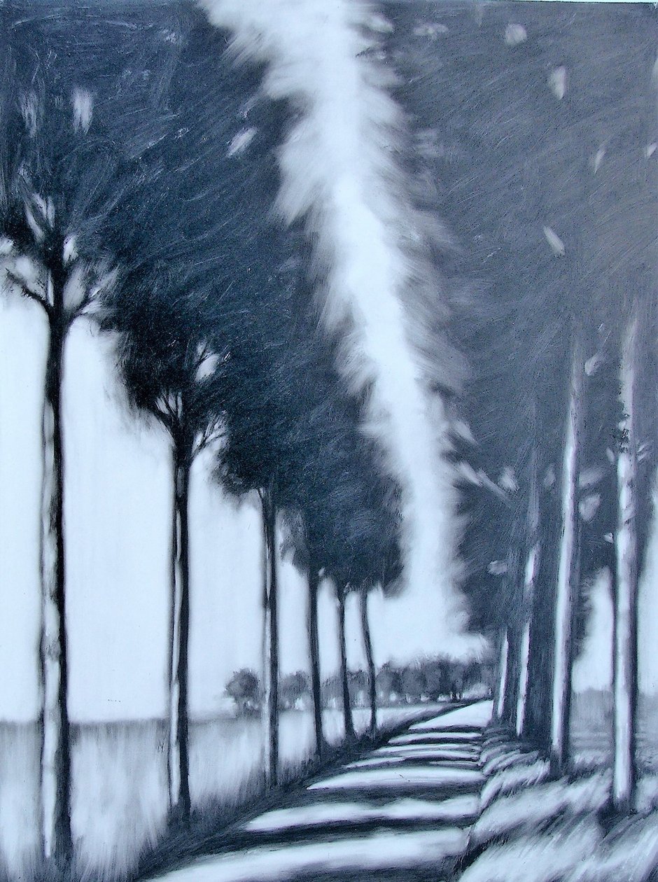 Avenue (gemide akrilik) by Paul Powis