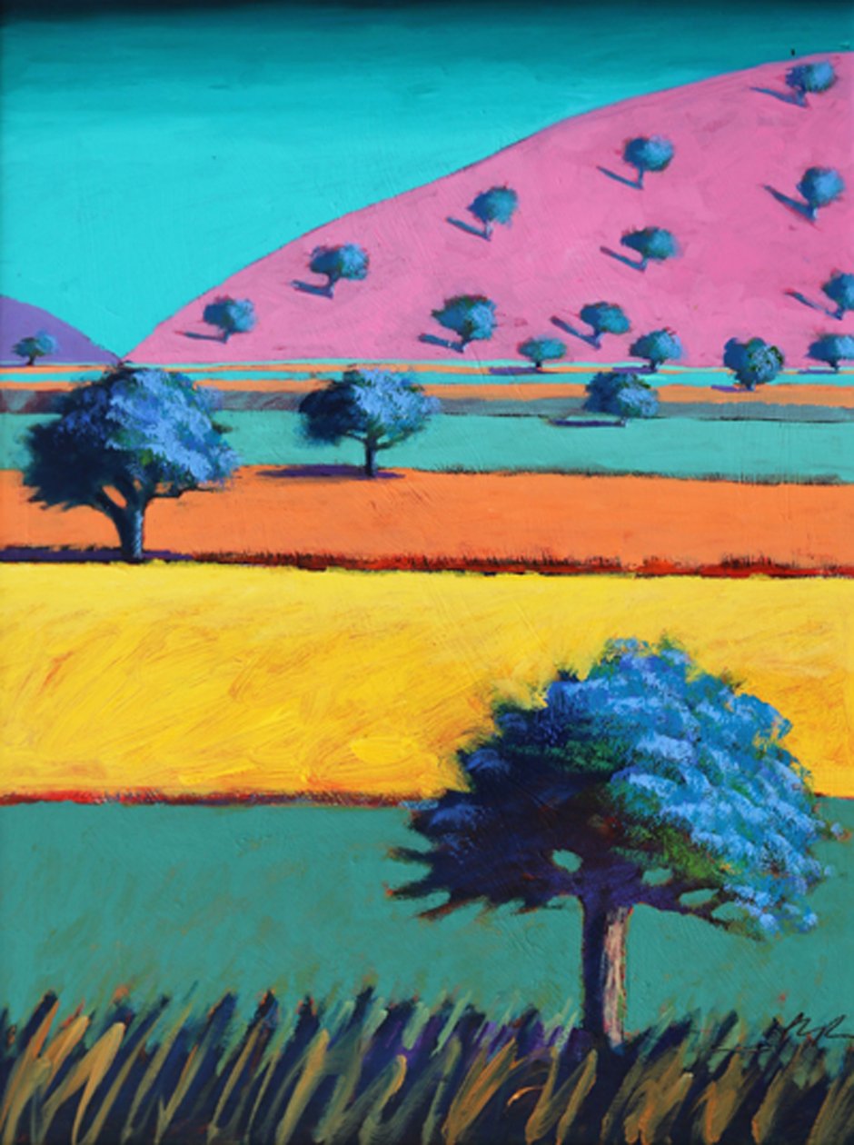 Castle Morton (gemide akrilik) by Paul Powis