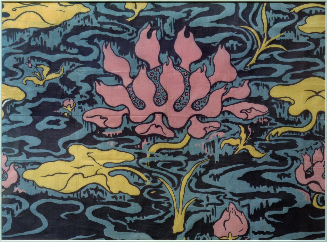 Nilüfer ile dekorasyon kumaşı by Paul Elie Ranson