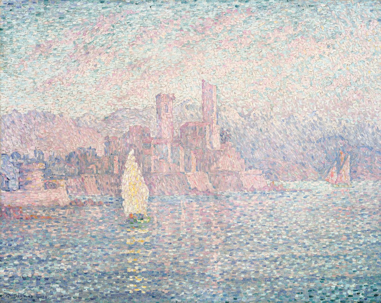 Antibes, Sabah, 1903 by Paul Signac