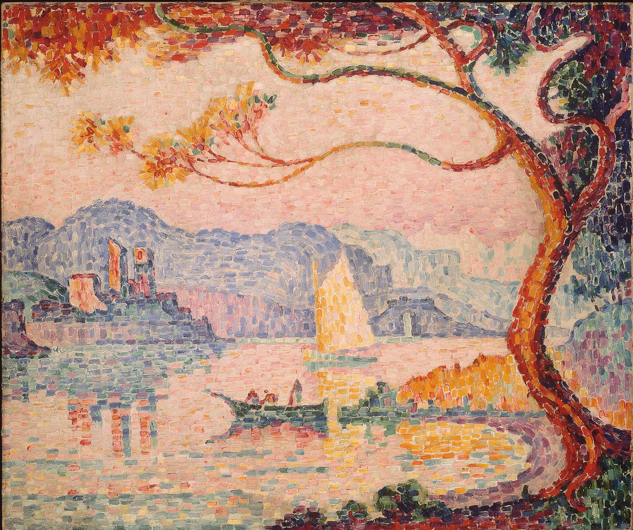 Antibes, Petit Port de Bacon, 1917 by Paul Signac