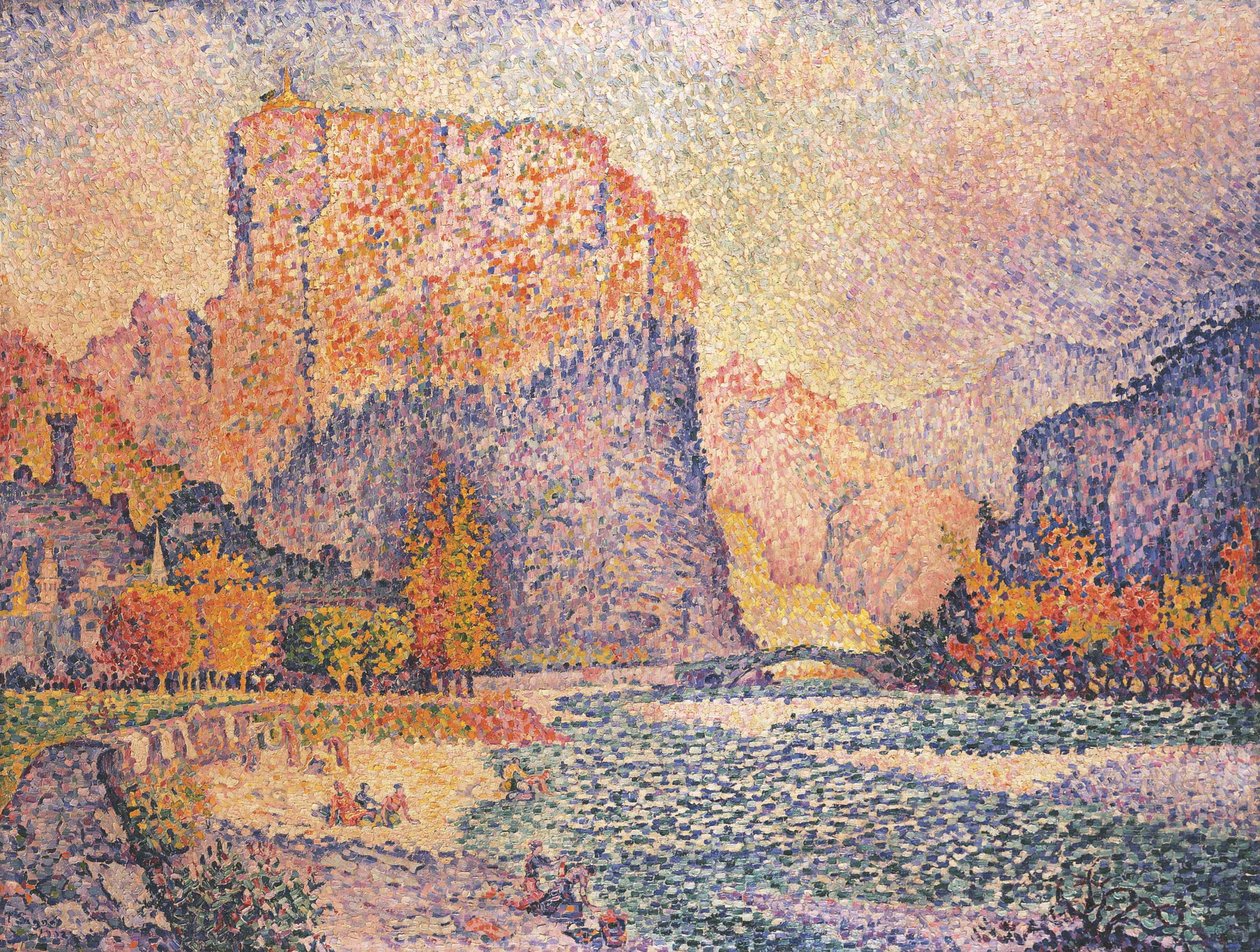 Castellane, 1902. by Paul Signac