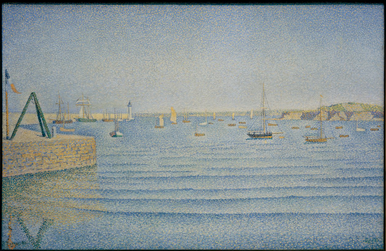Portrieux limanı by Paul Signac