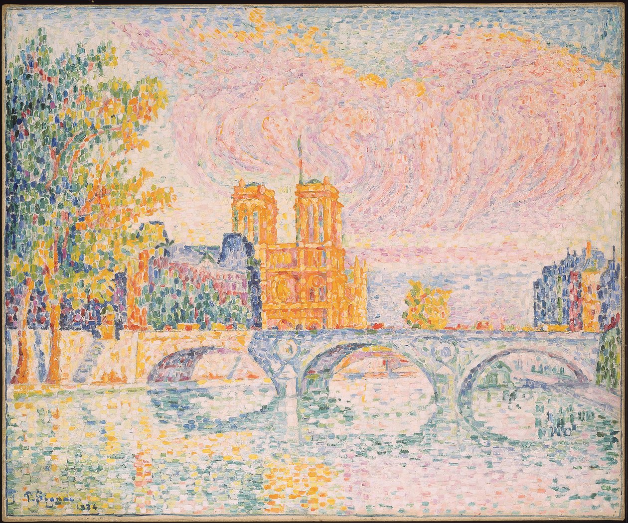 Şehir. Paris by Paul Signac