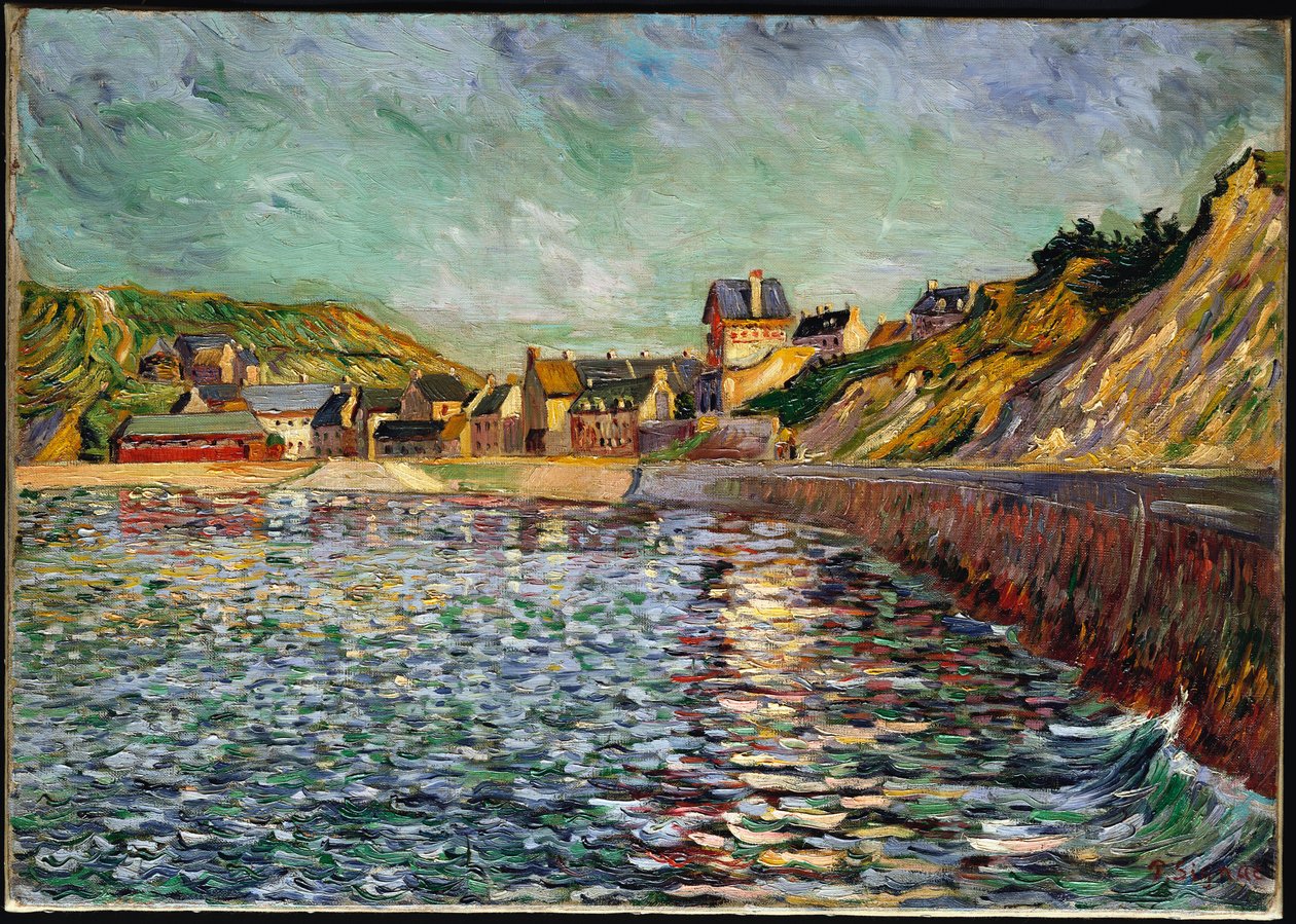 Port-en-Bessin by Paul Signac