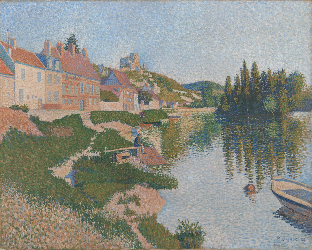 Les Andelys by Paul Signac