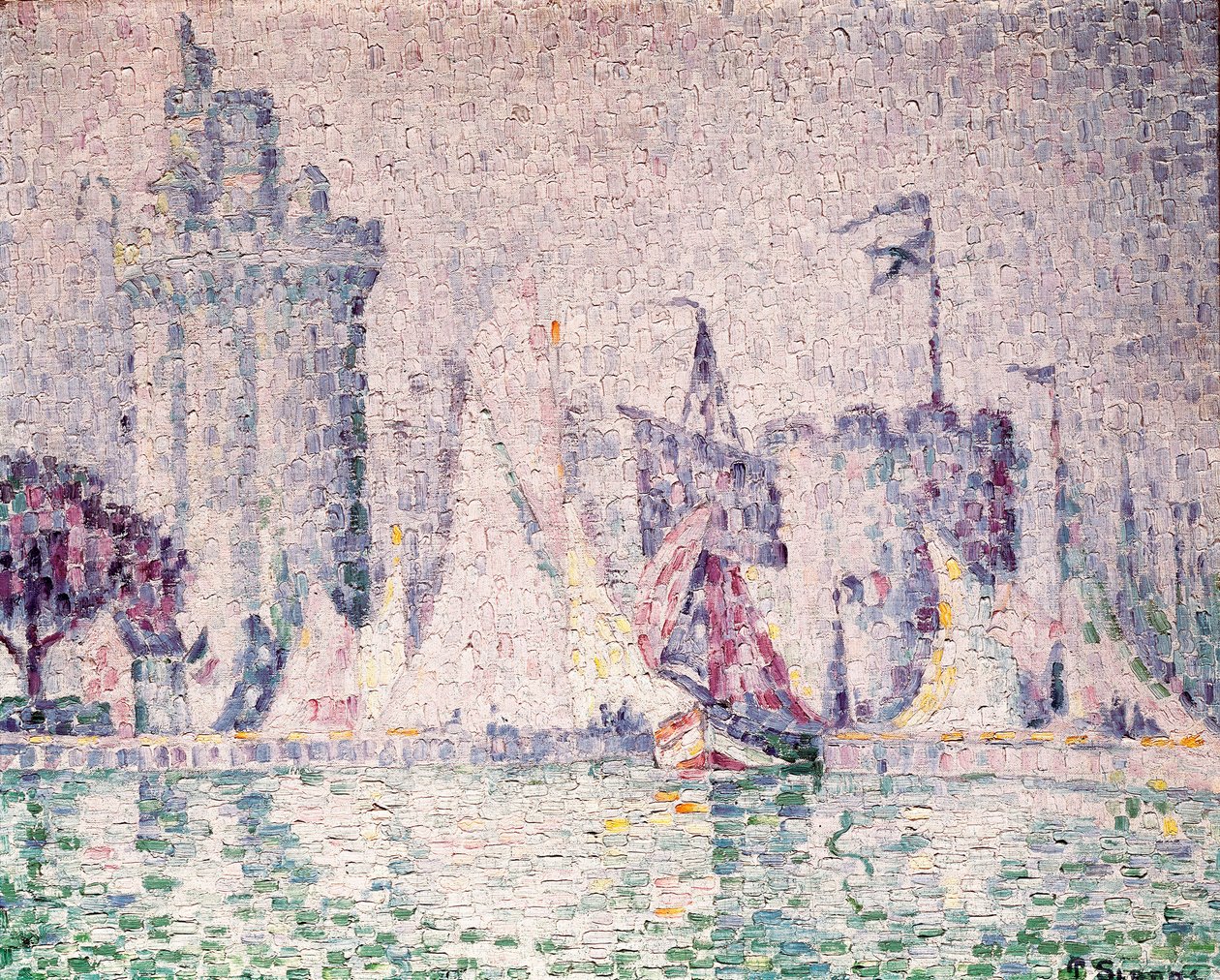 La Rochelle Limanı by Paul Signac