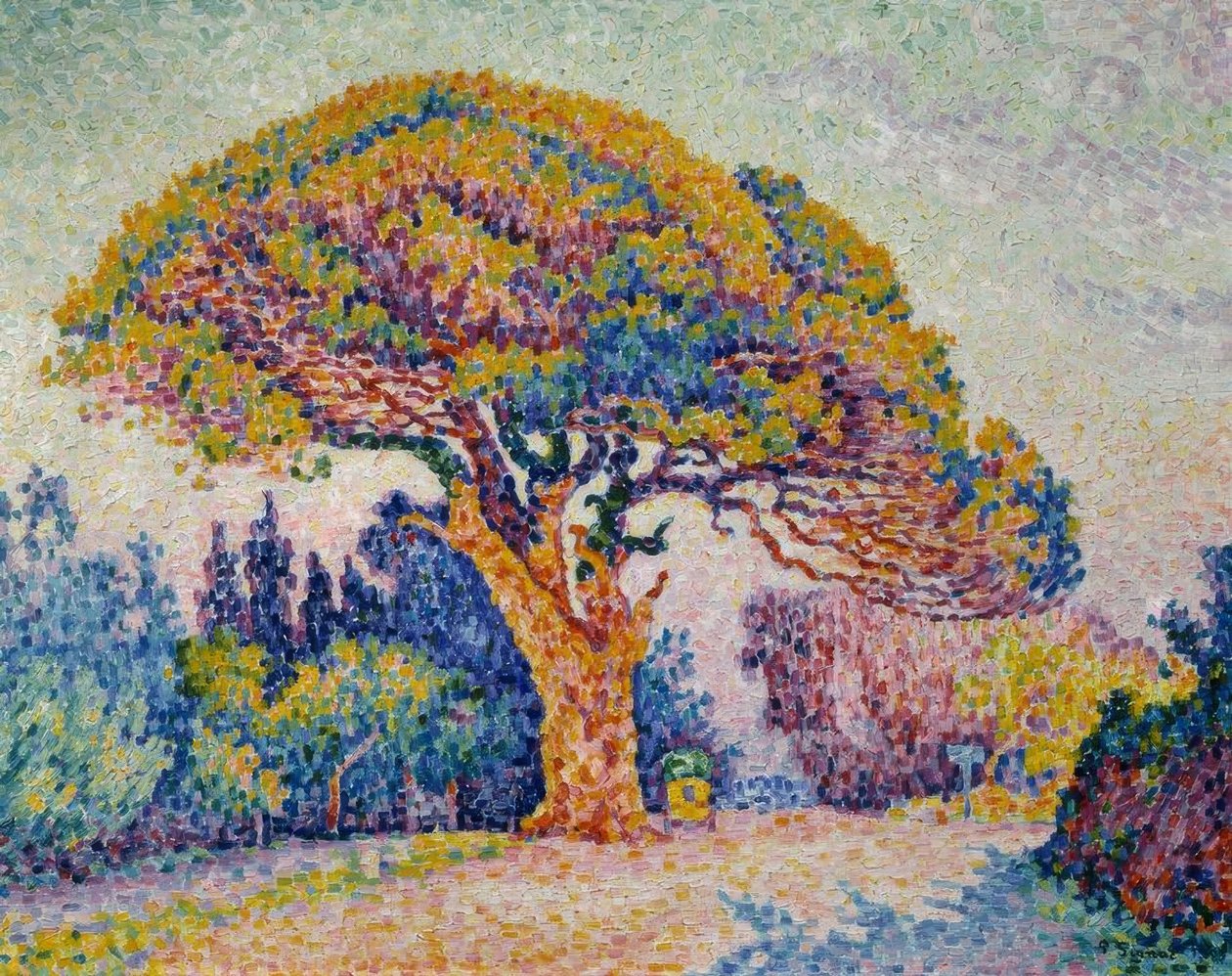 Signac, Bertaud çamı by Paul Signac