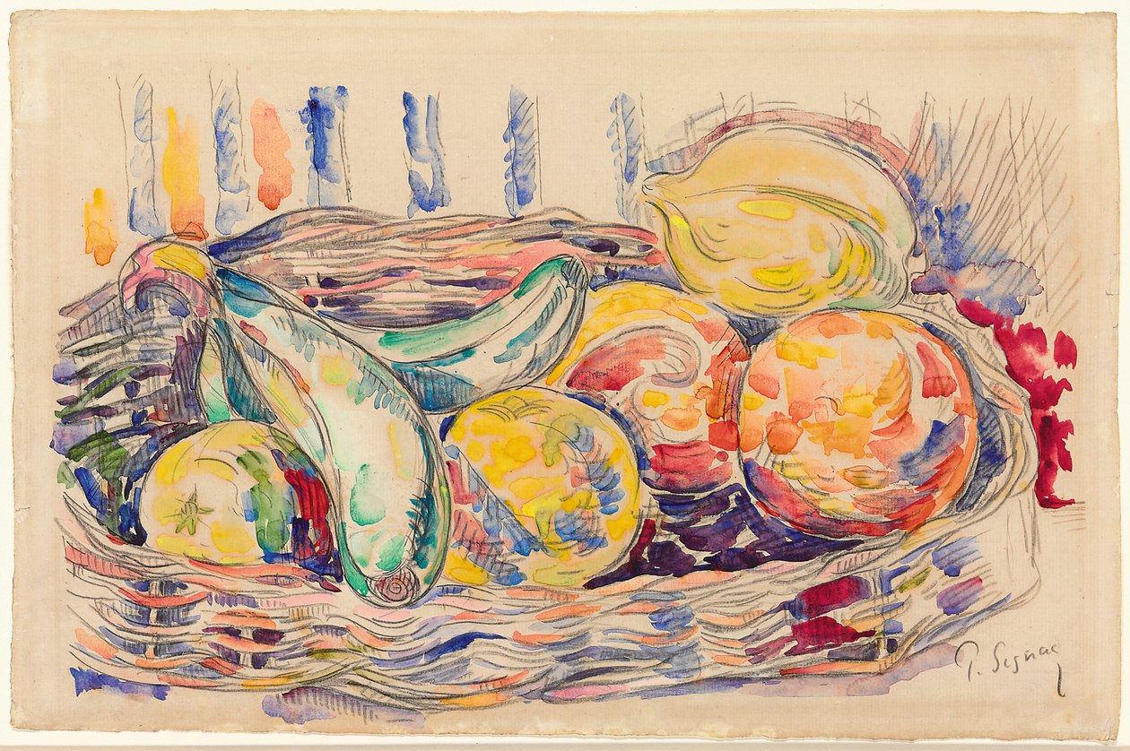 Natürmort, c.1918-1920 by Paul Signac