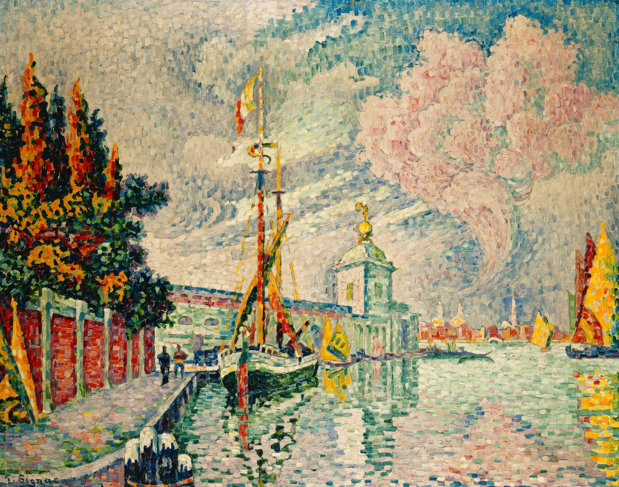 Doğana; Gümrük Binası, 1910 by Paul Signac
