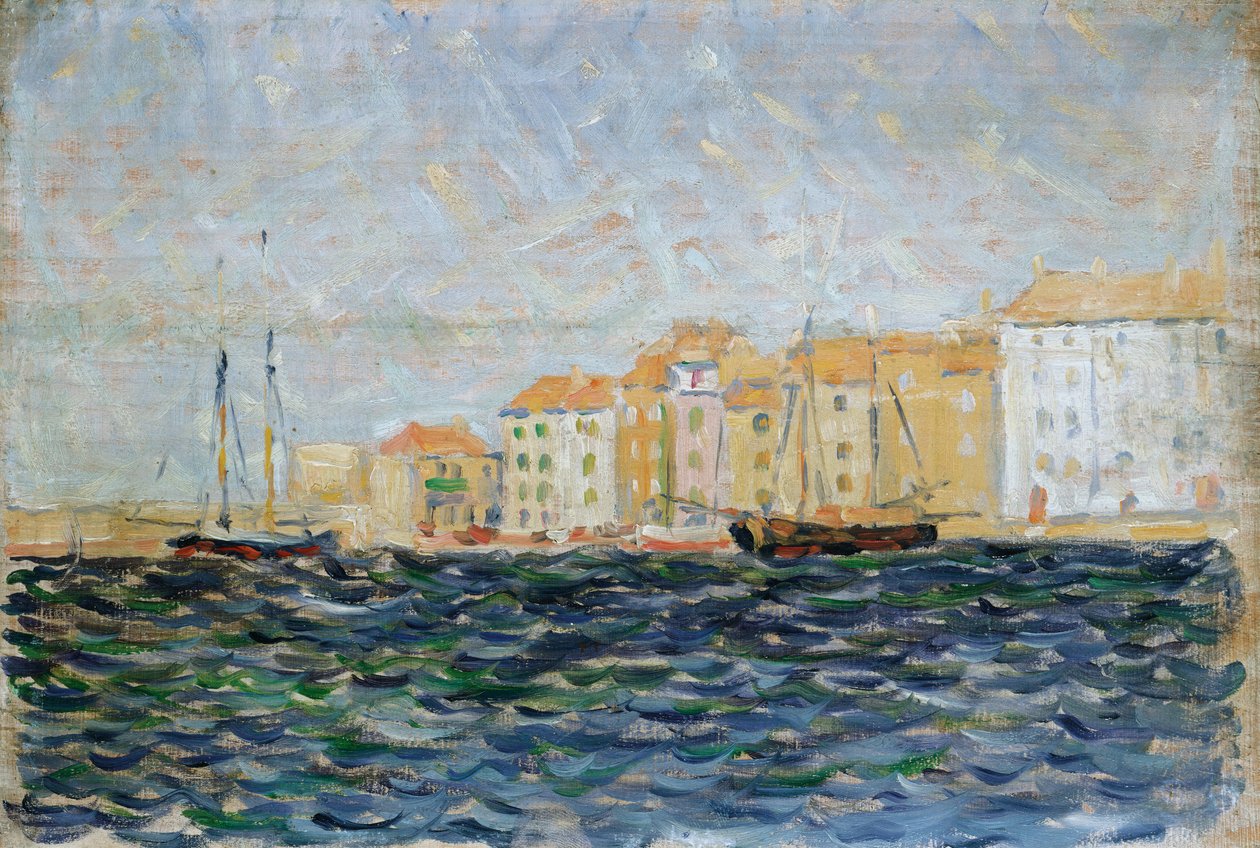 St. Tropez Limanı by Paul Signac
