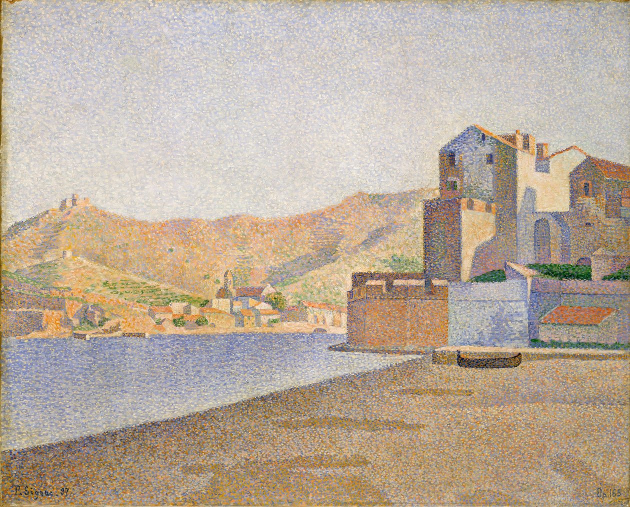 Kasaba Plajı, Collioure, Opus 165 by Paul Signac