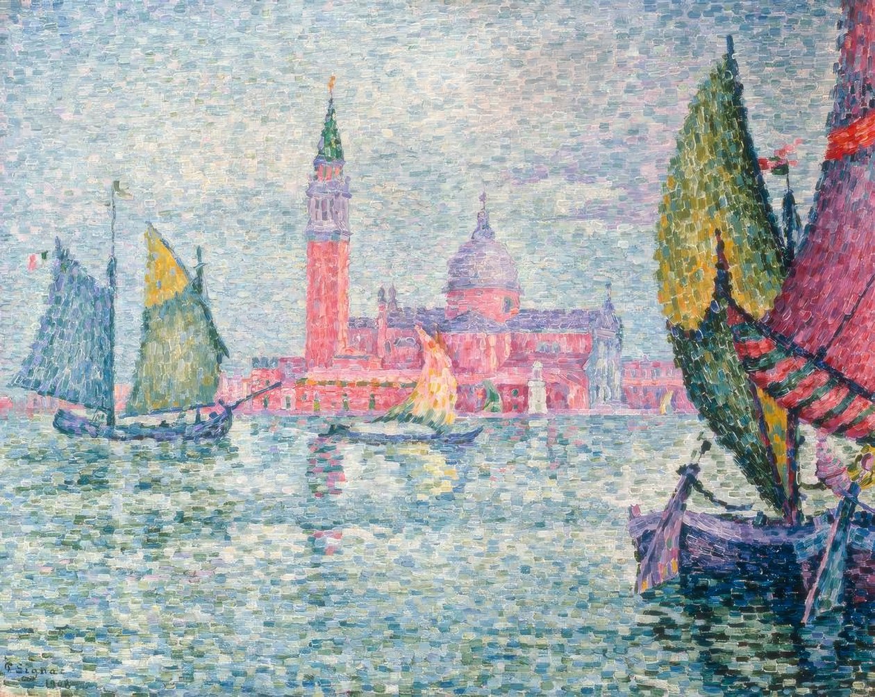 Venedik, Aziz George by Paul Signac