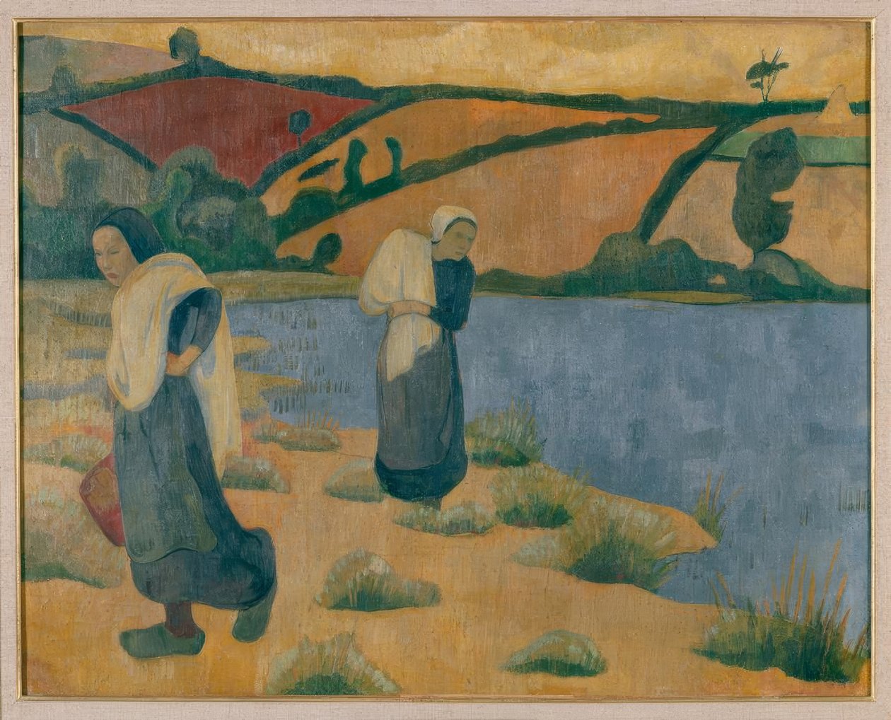 Les Laveuses à la Laïta, près du Pouldu by Paul Sérusier