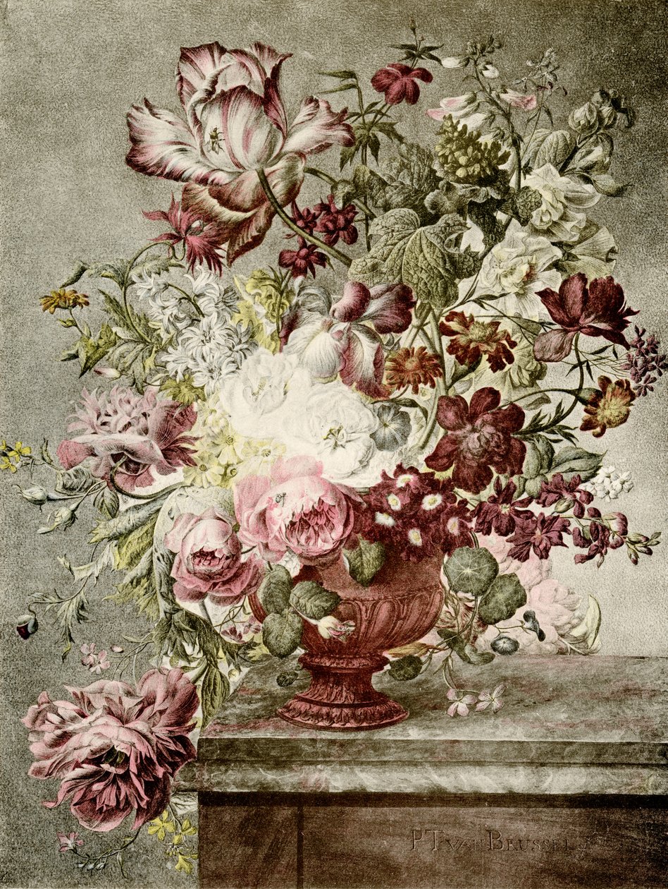 çiçek boyama by Paul Theodor van Brussel