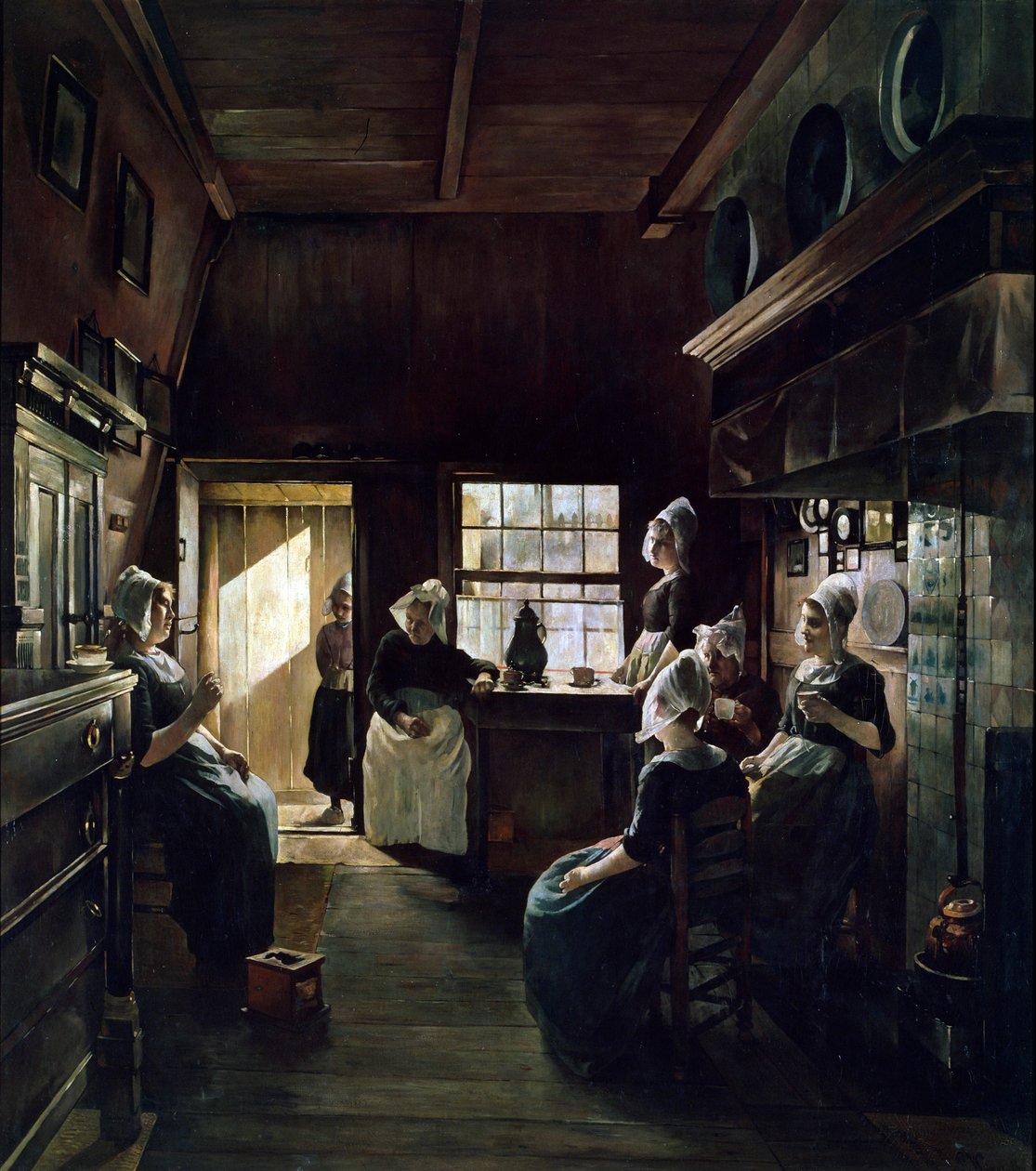 Konuşma, 1888. by Paul Weimar