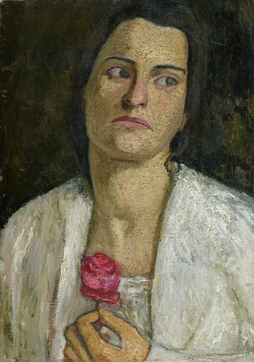 Heykeltıraş Clara Rilke-Westoff (1878-1954) 1905 by Paula Modersohn Becker