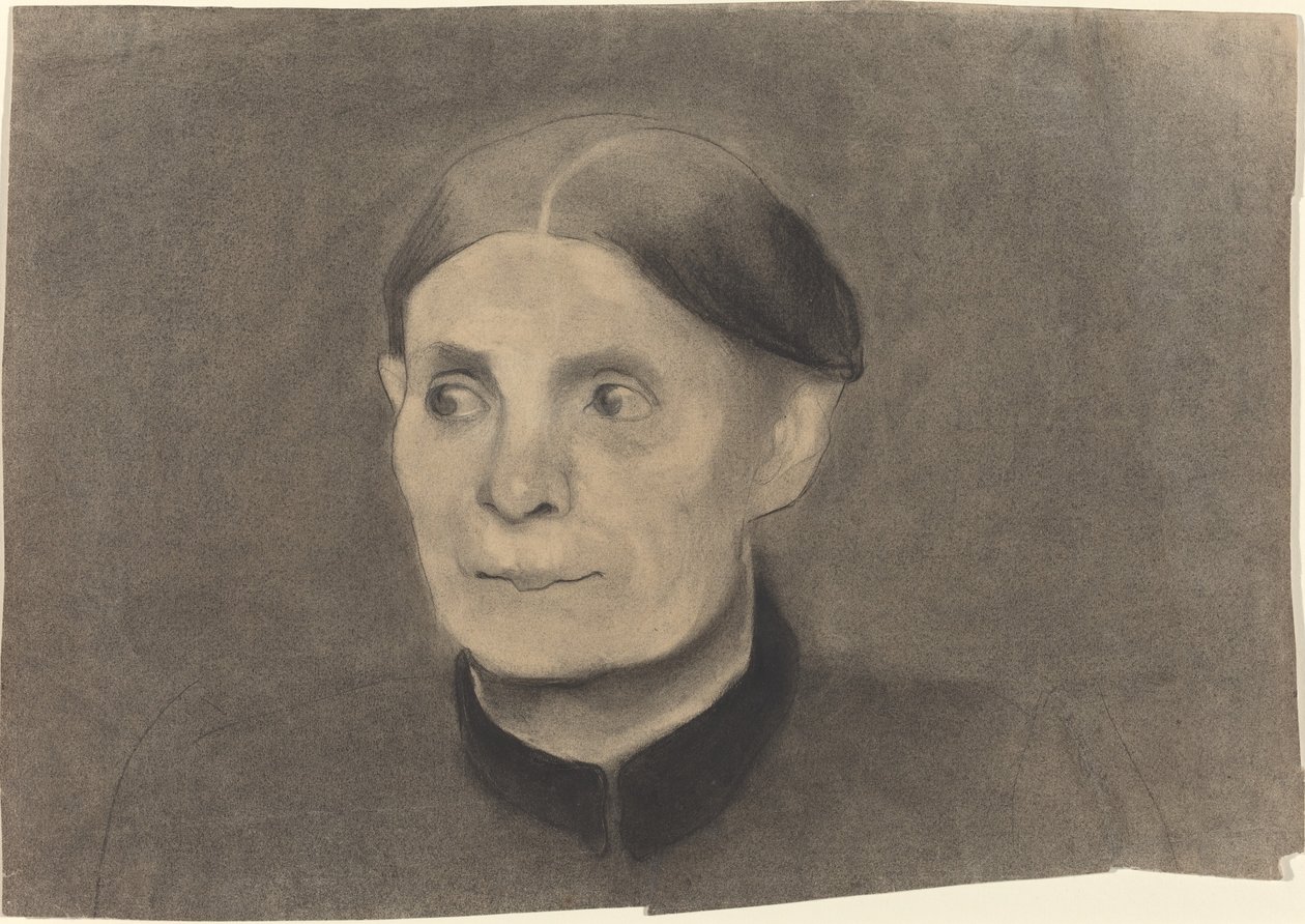Bir Kadının Portresi by Paula Modersohn Becker