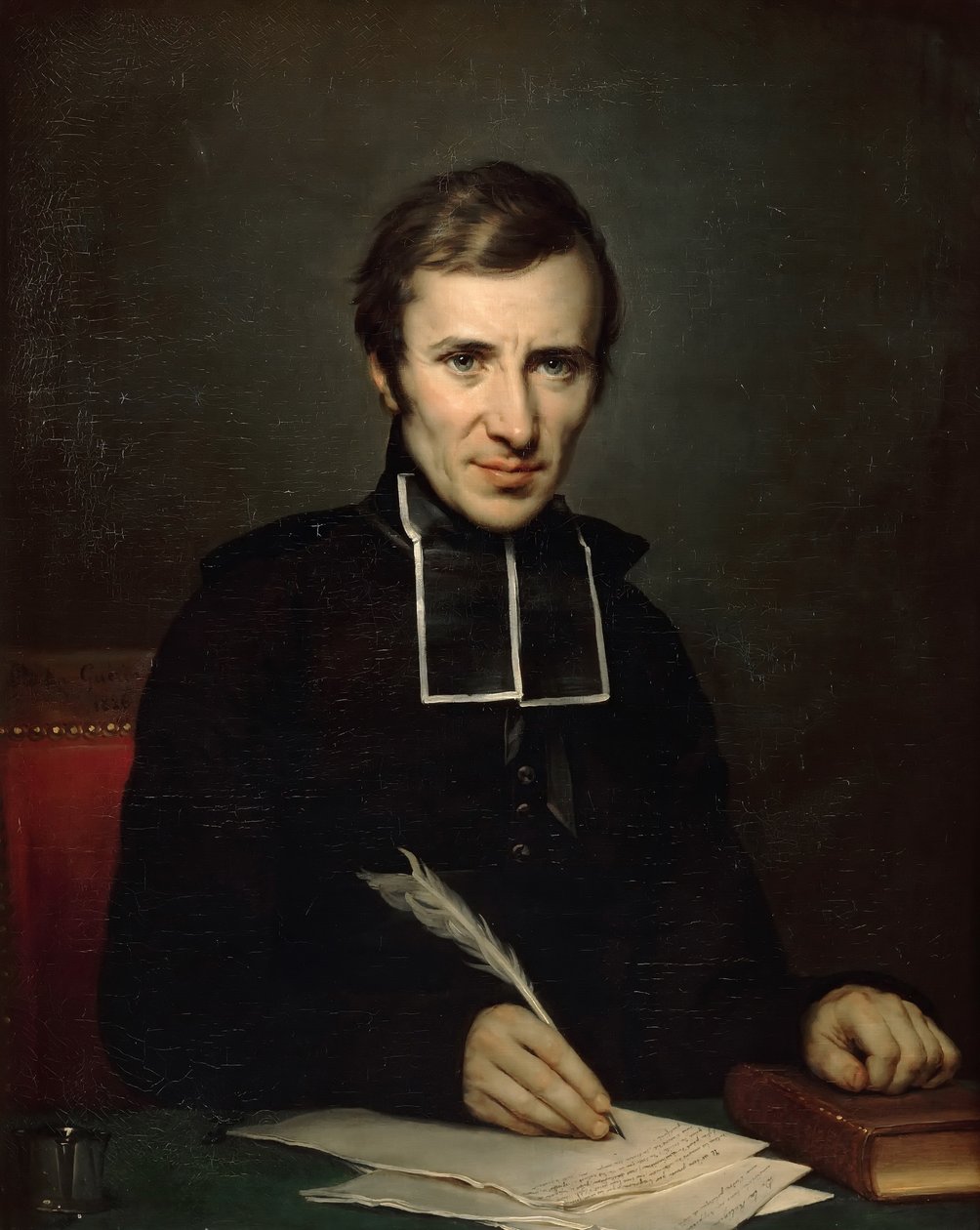 Hugues-Felicite Robert de Lamennais 1782-1854 by Paulin Guérin