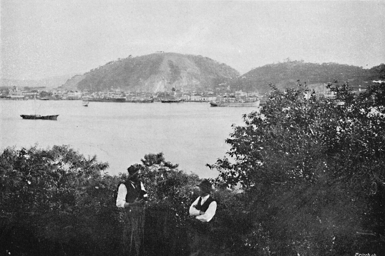 Santos Limanı, 1895 by Paulo Kowalsky