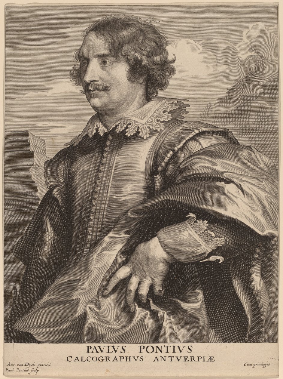 Paul Pontius by Paulus Pontius after Sir Anthony van Dyck