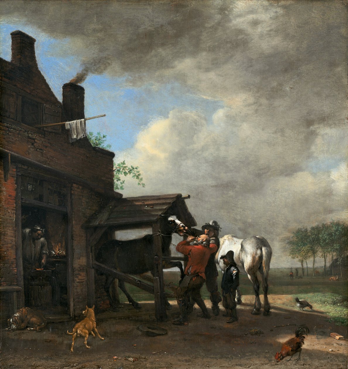 Bir Navlun Dükkanı, 1648. by Paulus Potter