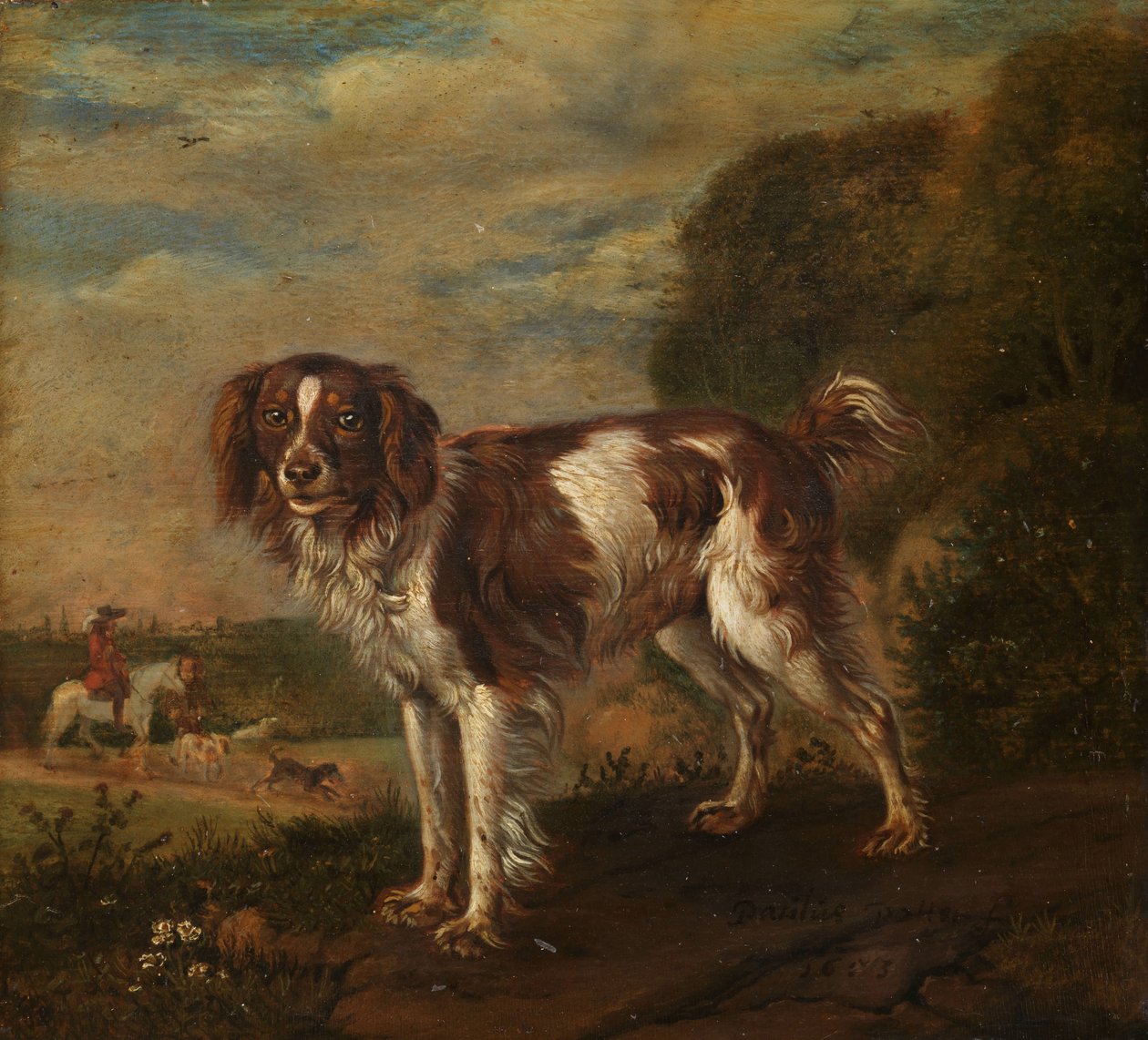 bir İspanyol by Paulus Potter