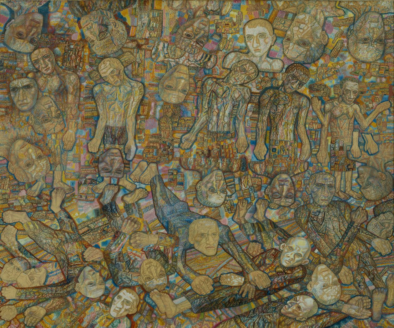 Kompozisyon. Baskın, 1938 by Pavel Nikolayevich Filonov