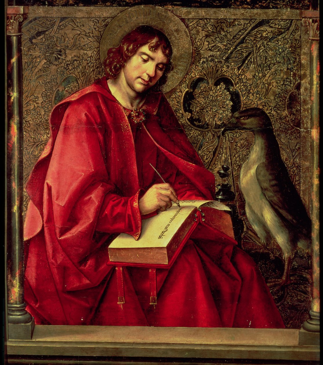 St. Thomas mihrabından St. John the Evangelist by Pedro Berruguete