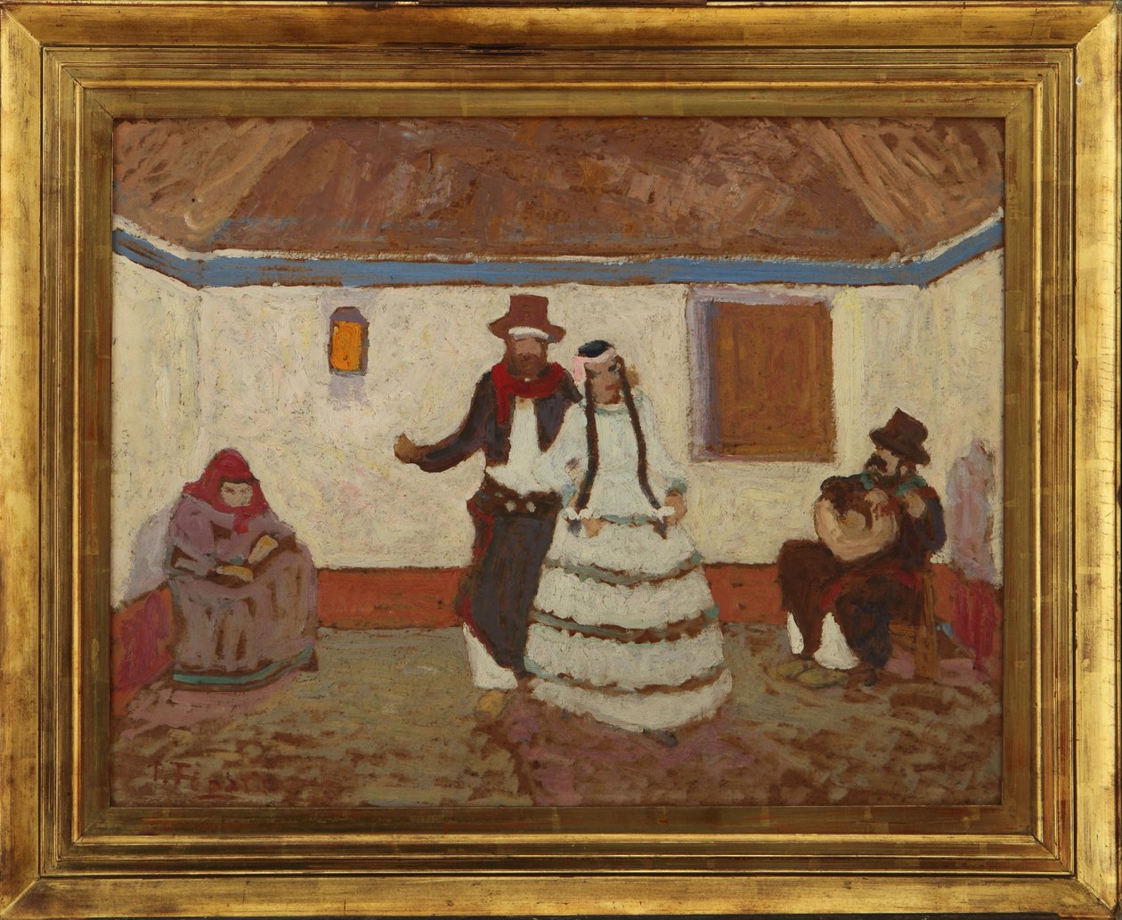 Çiftlikte dans et by Pedro Figari
