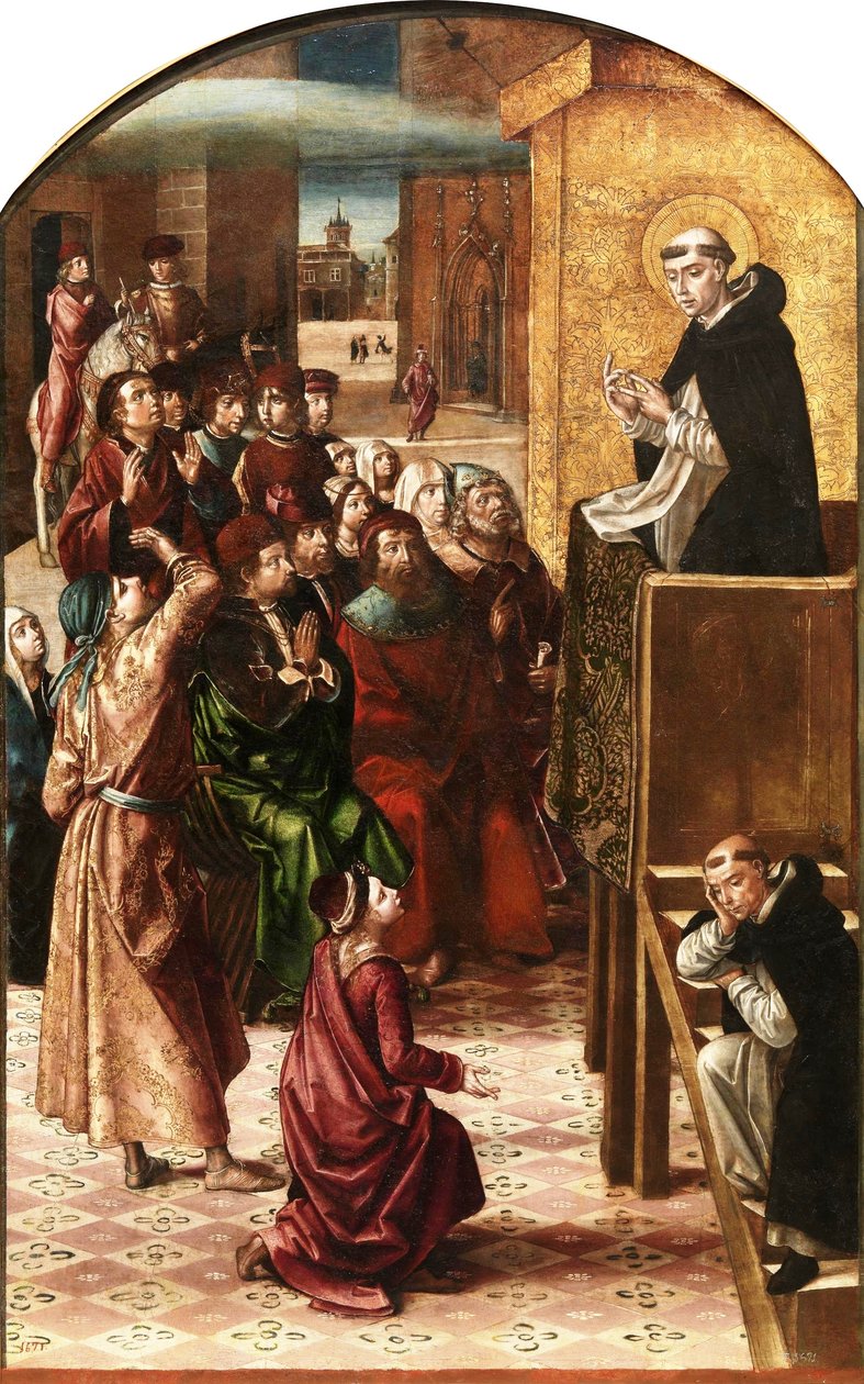 Bulut Mucizesi, c.1495 by Pedro Berruguete
